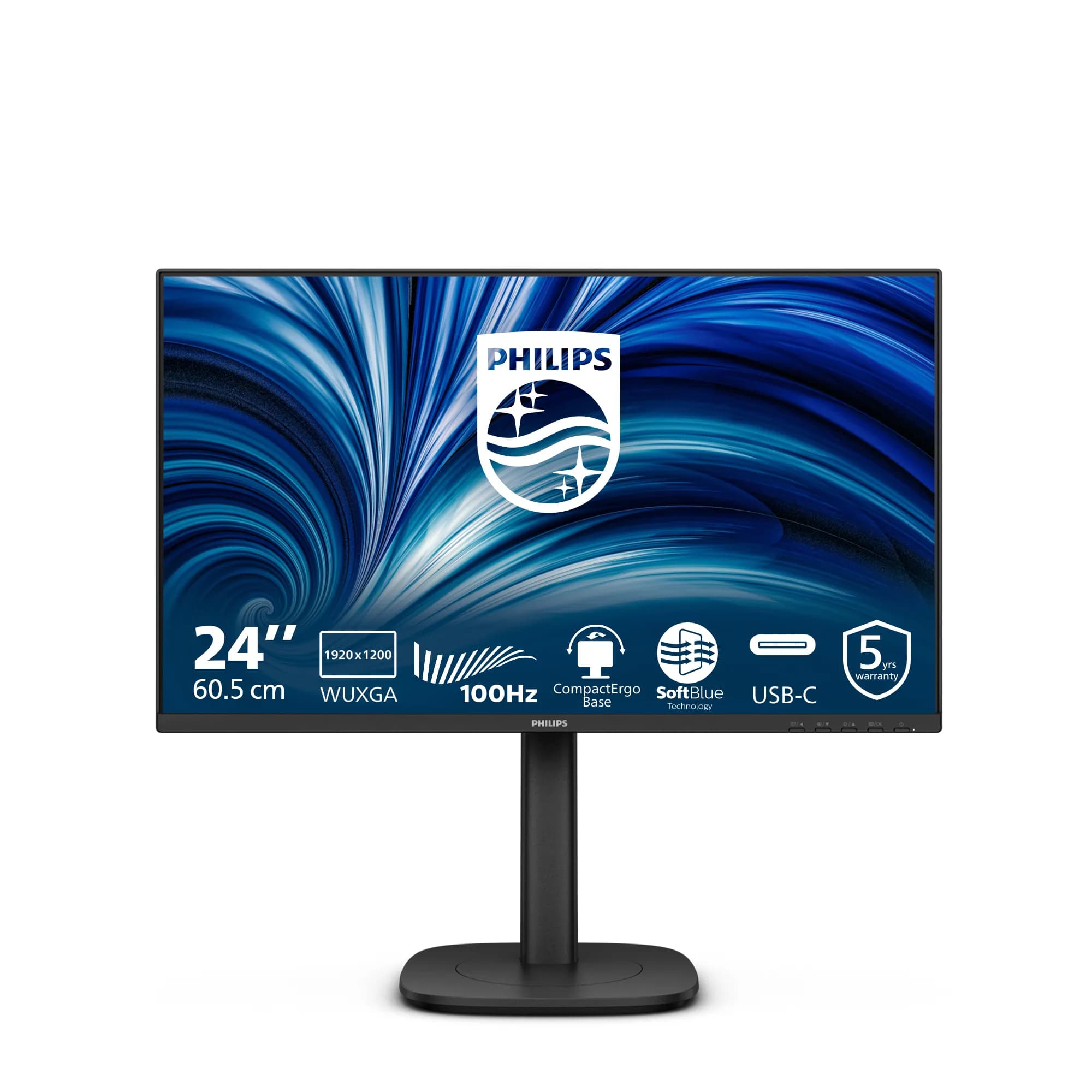 Philips 24B2N3200D/00 24.1" WUXGA, IPS -näyttö, USB Hub