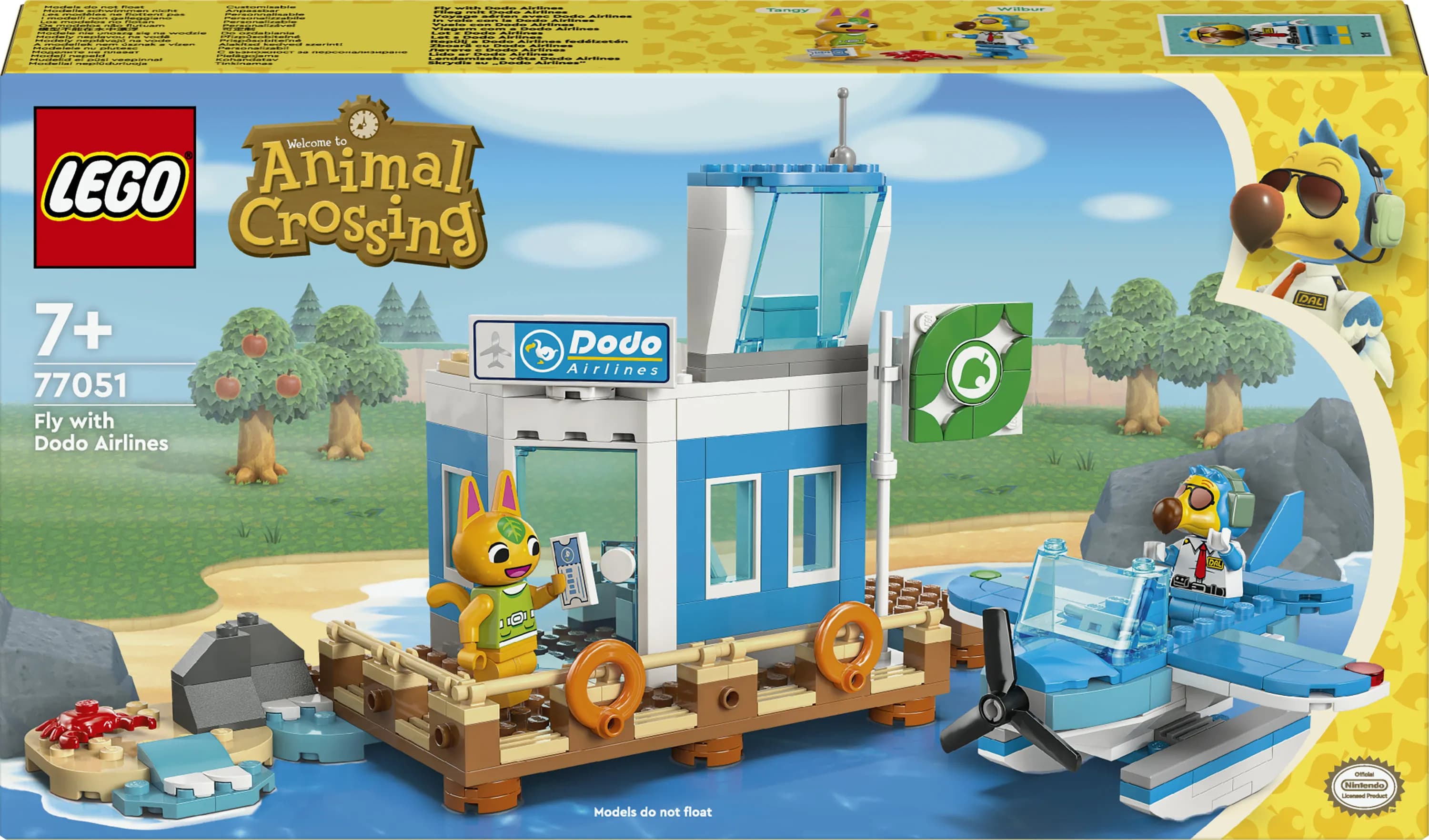 LEGO Animal Crossing Dodo Airlines kutsuu lennolle 77051