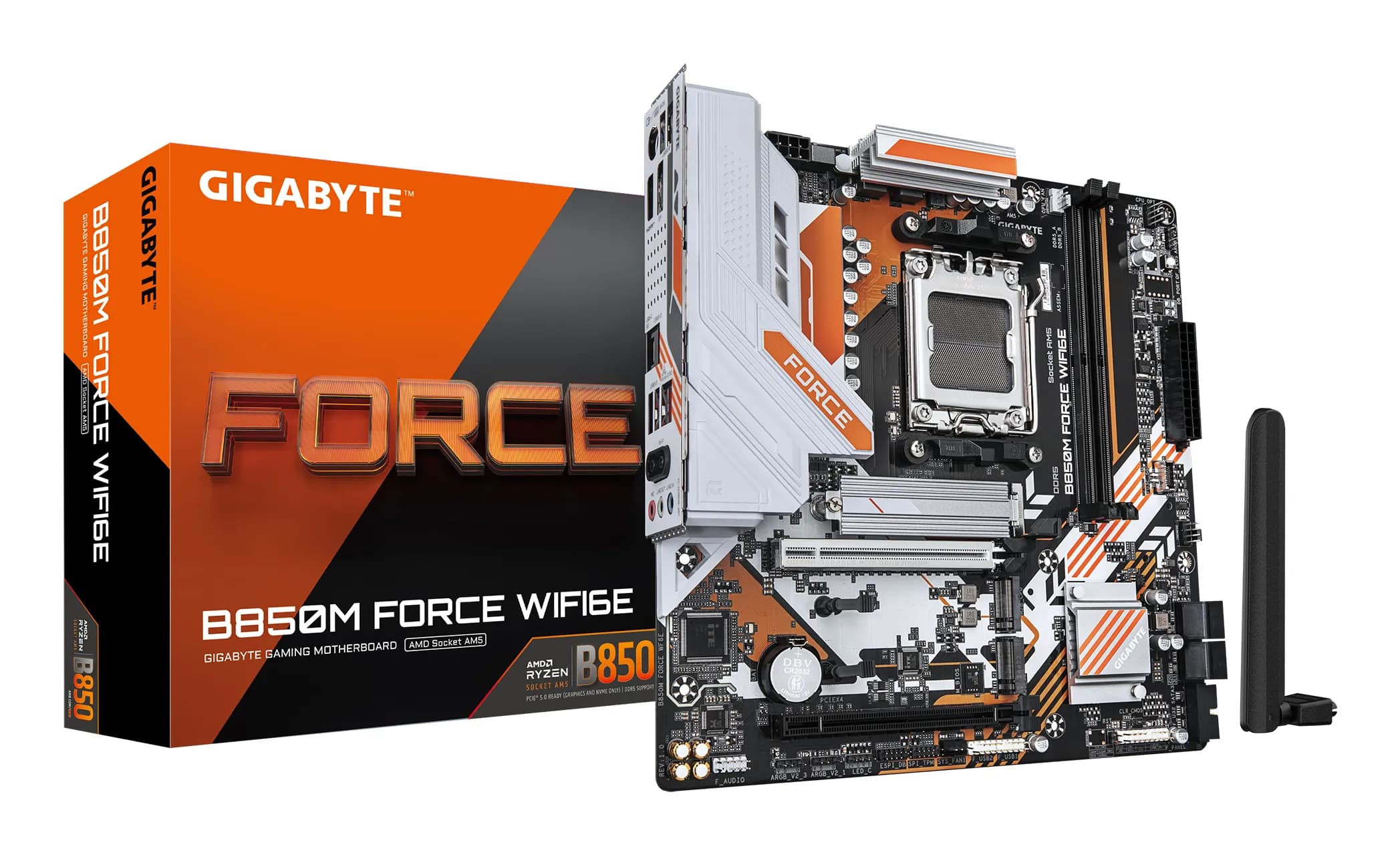 Gigabyte B850M FORCE WiFi 6E AM5 mATX -emolevy