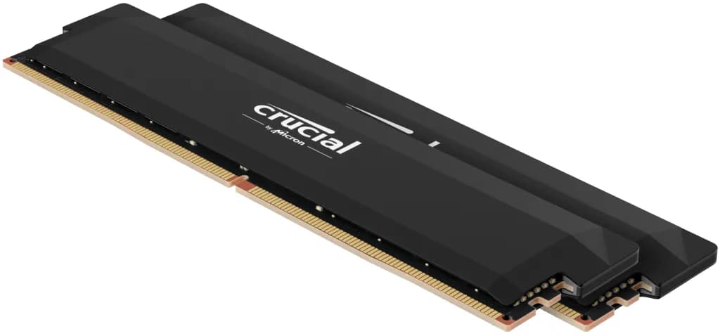 Crucial Pro 32 Gt (2 x 16 Gt) DDR5 6400 MHz, CL38 -muisti (XMP/EXPO)
