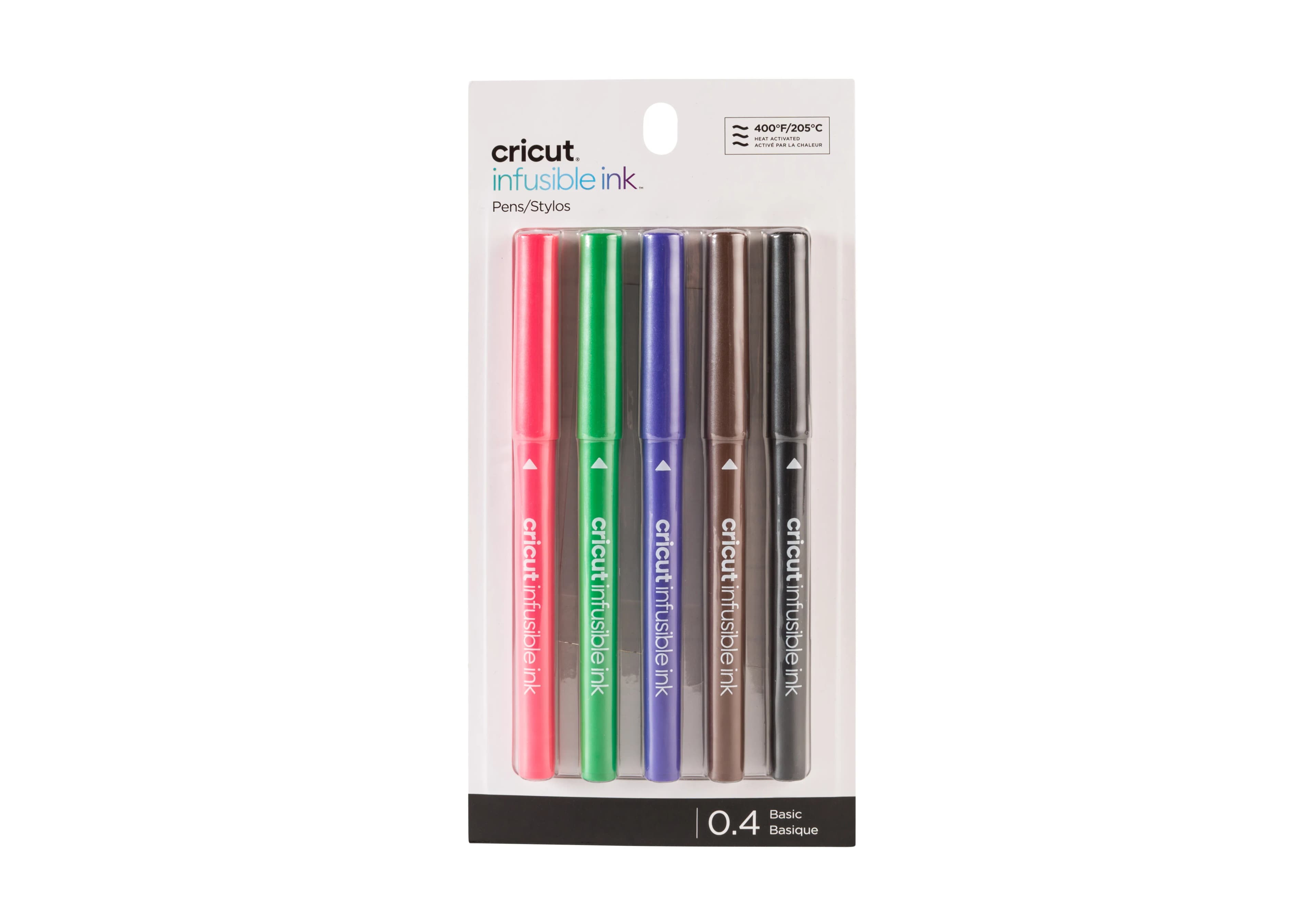 Cricut Explore/Maker Infusible Ink Fine Point Pen Set 5-pack (Basics)