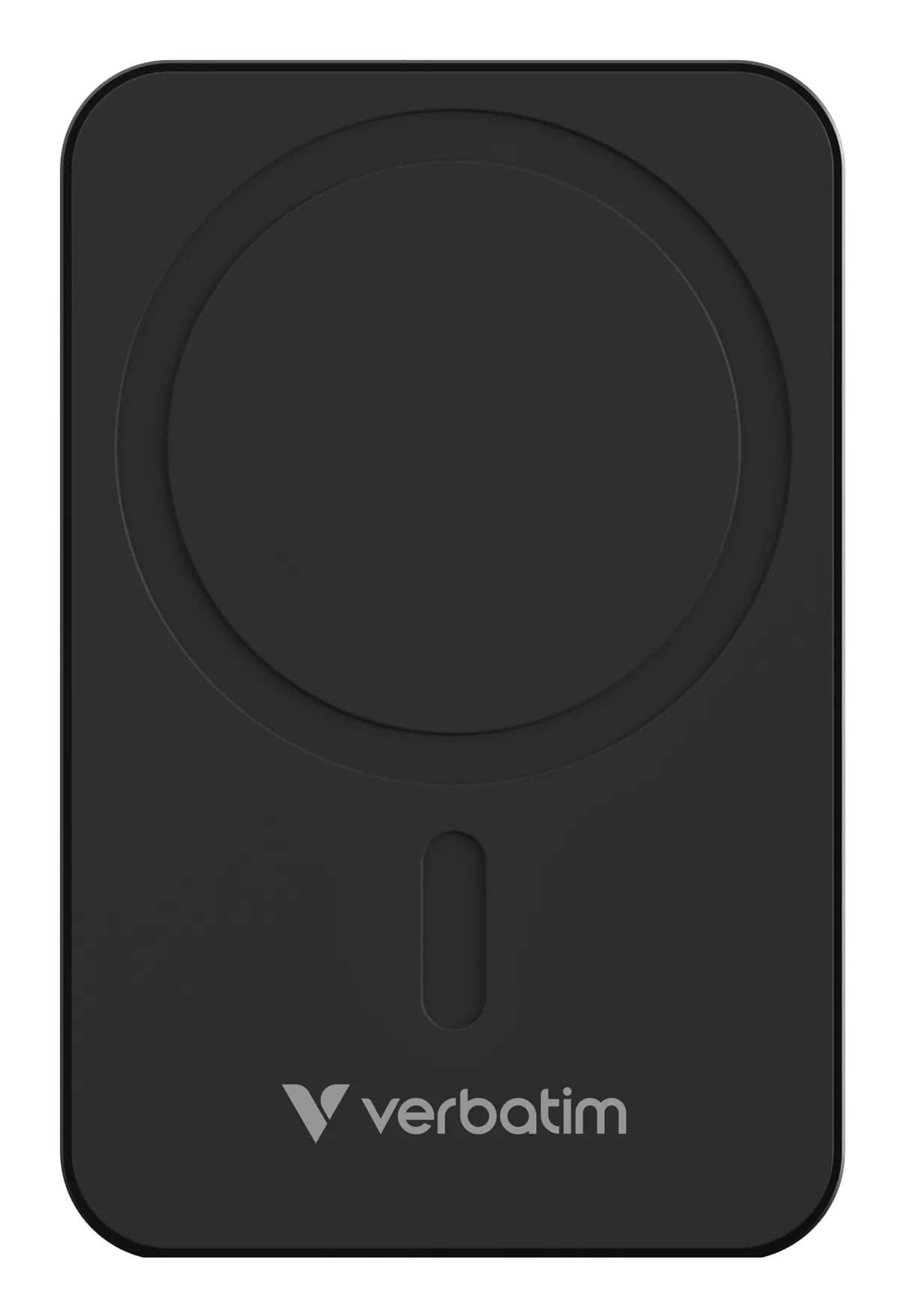 Verbatim Charge n Go Magnetic Wireless -varavirtalähde, 20000 mAh, Musta