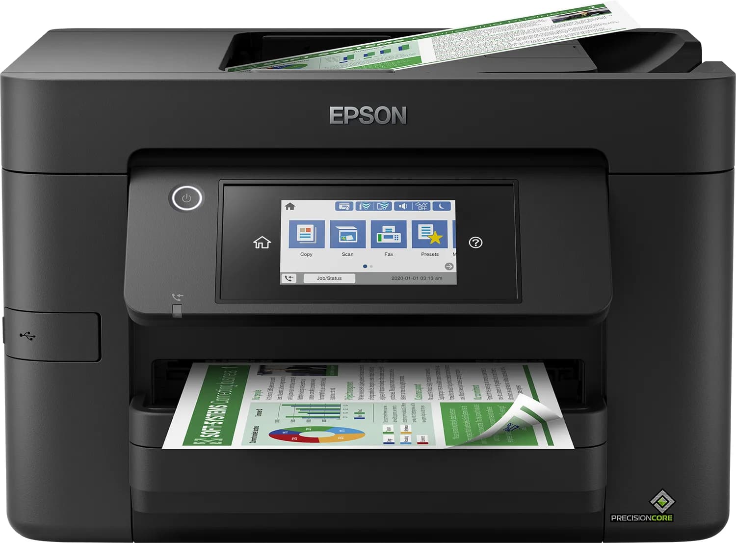 Epson WorkForce Pro WF-4825DWF A4 -mustesuihkumonitoimilaite