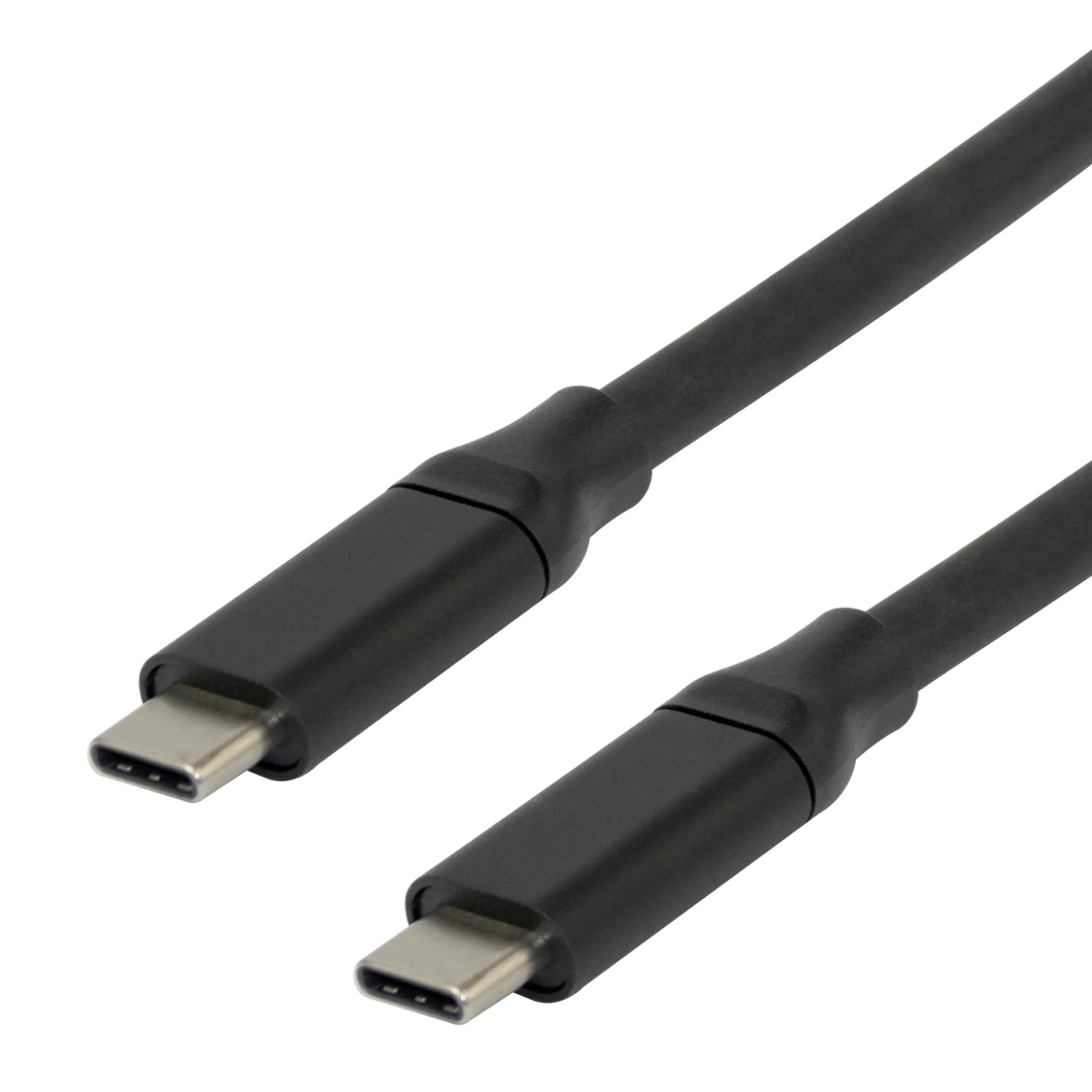 Deltaco USB-C -kaapeli, 60 W, 3 m, musta