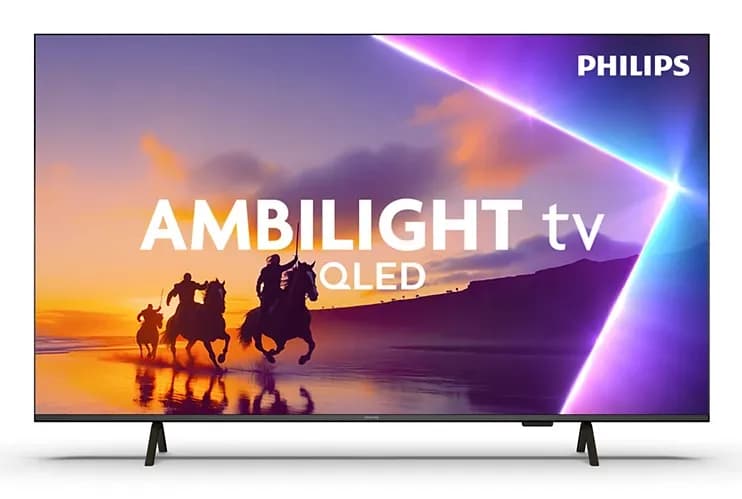Philips PUS8450 55" 4K QLED Titan OS TV, 60 Hz, HDR10+