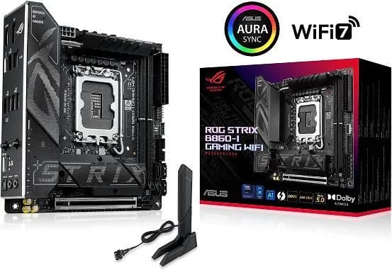 Asus ROG STRIX B860-I GAMING Wi-Fi 7 LGA1851 Mini-ITX -emolevy