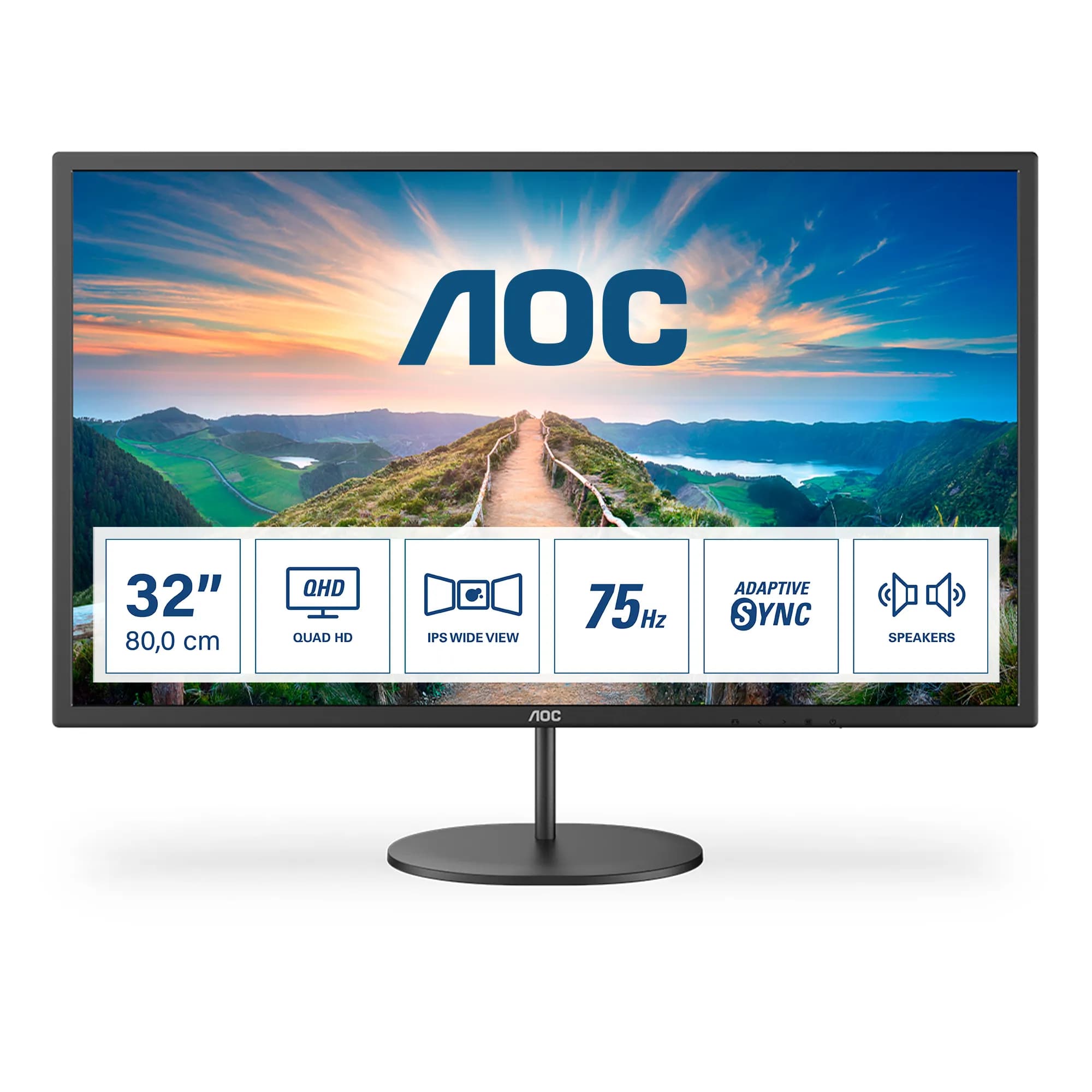 AOC Q32V4 31.5" QHD, IPS -näyttö