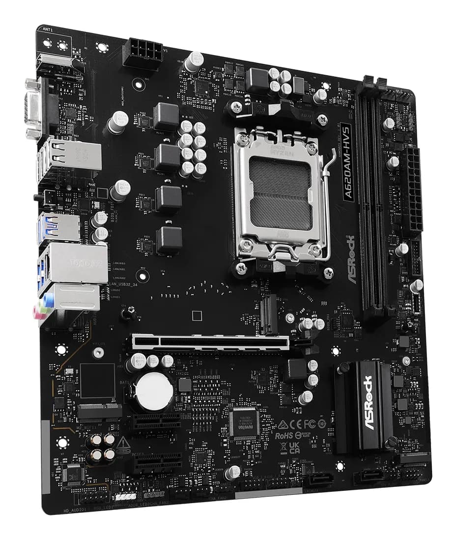 ASRock A620AM-HVS AM5 mATX -emolevy