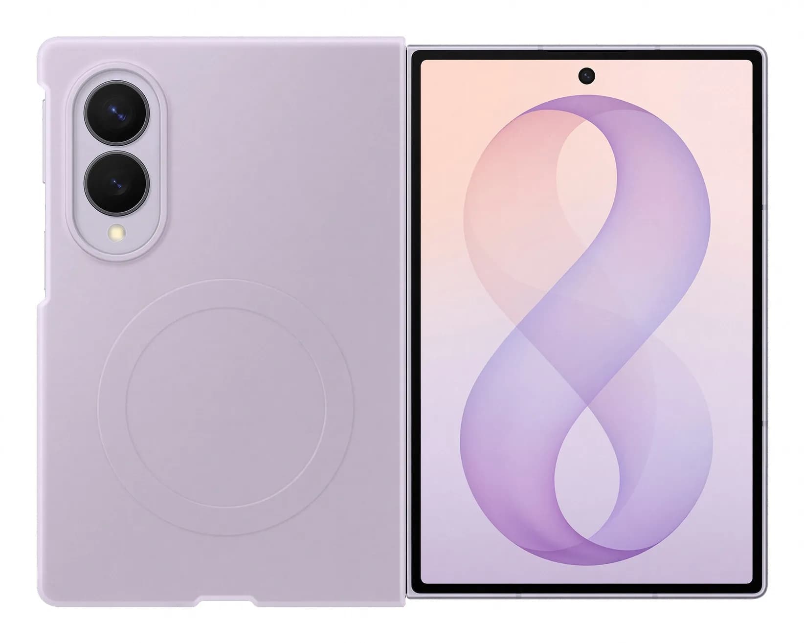 Samsung Galaxy Z Fold8 Silicone Magnet Case -silikonikuori, Laventeli