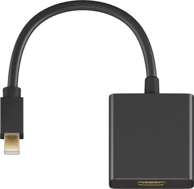 MicroConnect  mini DisplayPort – HDMI -adapteri, Musta