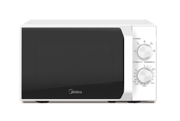 Midea MM20CF2E -mikroaaltouuni, 20 l, 700 W, valkoinen