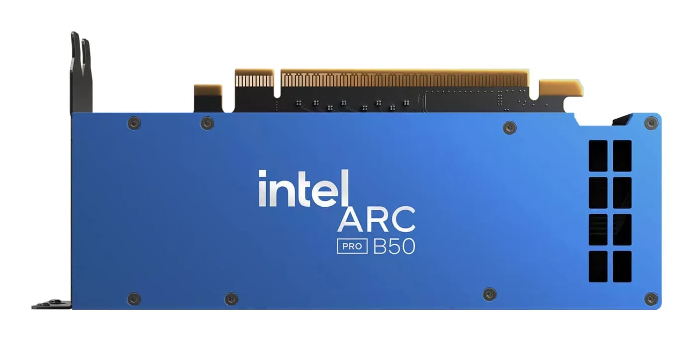 Intel Arc Pro B50 16 Gt -näytönohjain