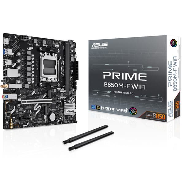 Asus PRIME B850M-F AM5 mATX -emolevy