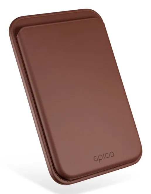 Epico Mag+ Leather Wallet - brown