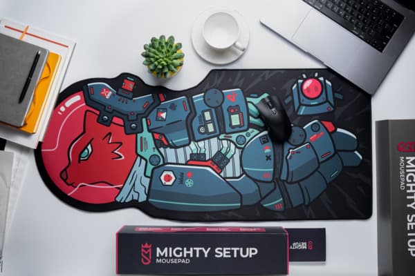 Mighty Setup Voidwalker Marine -pelihiirimatto, 900x400 mm, Marine