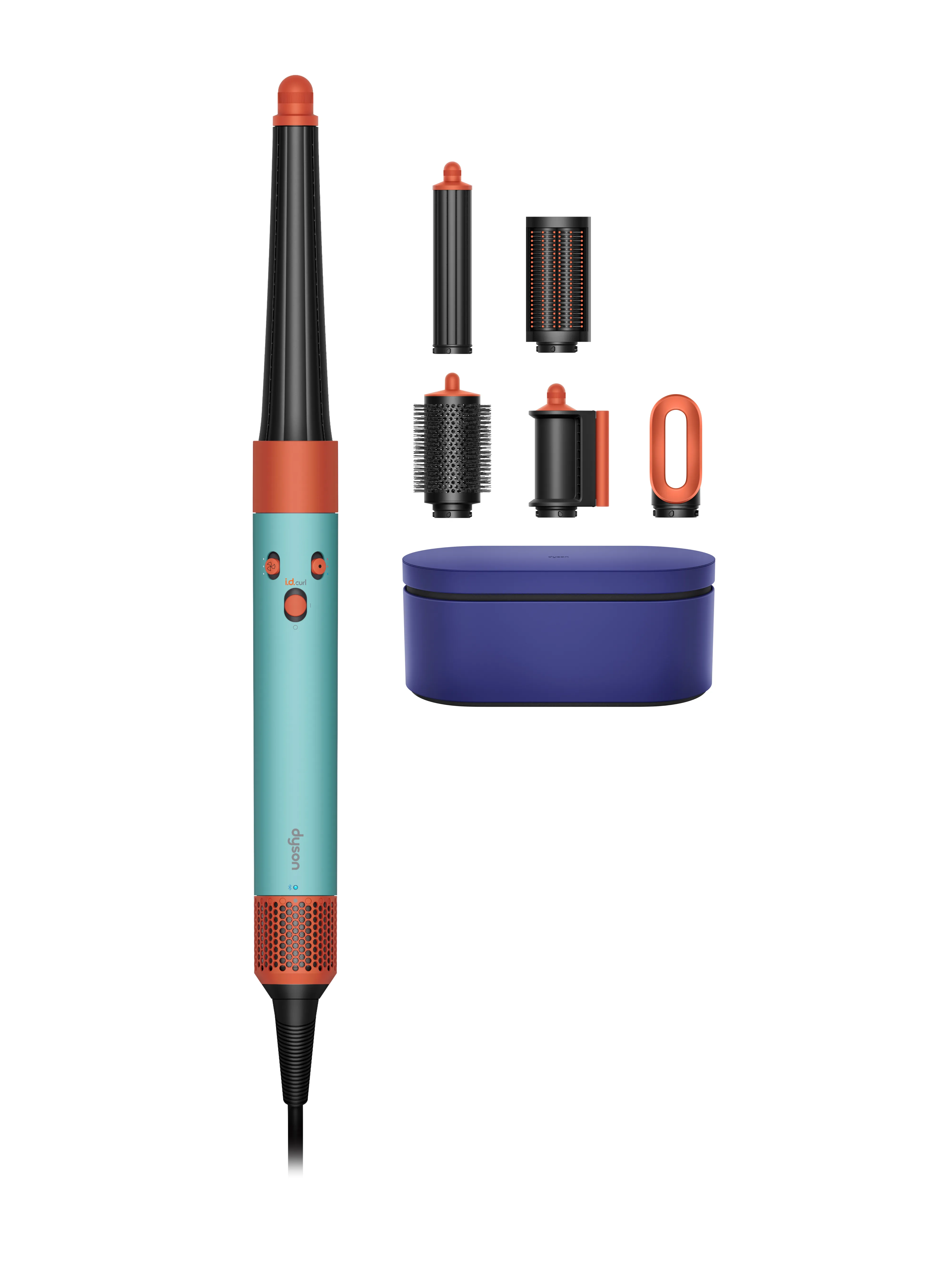 Dyson Airwrap i.d. 533598-01, 1300 W -hiustenkuivaaja, Prussian Blue / Rich Copper