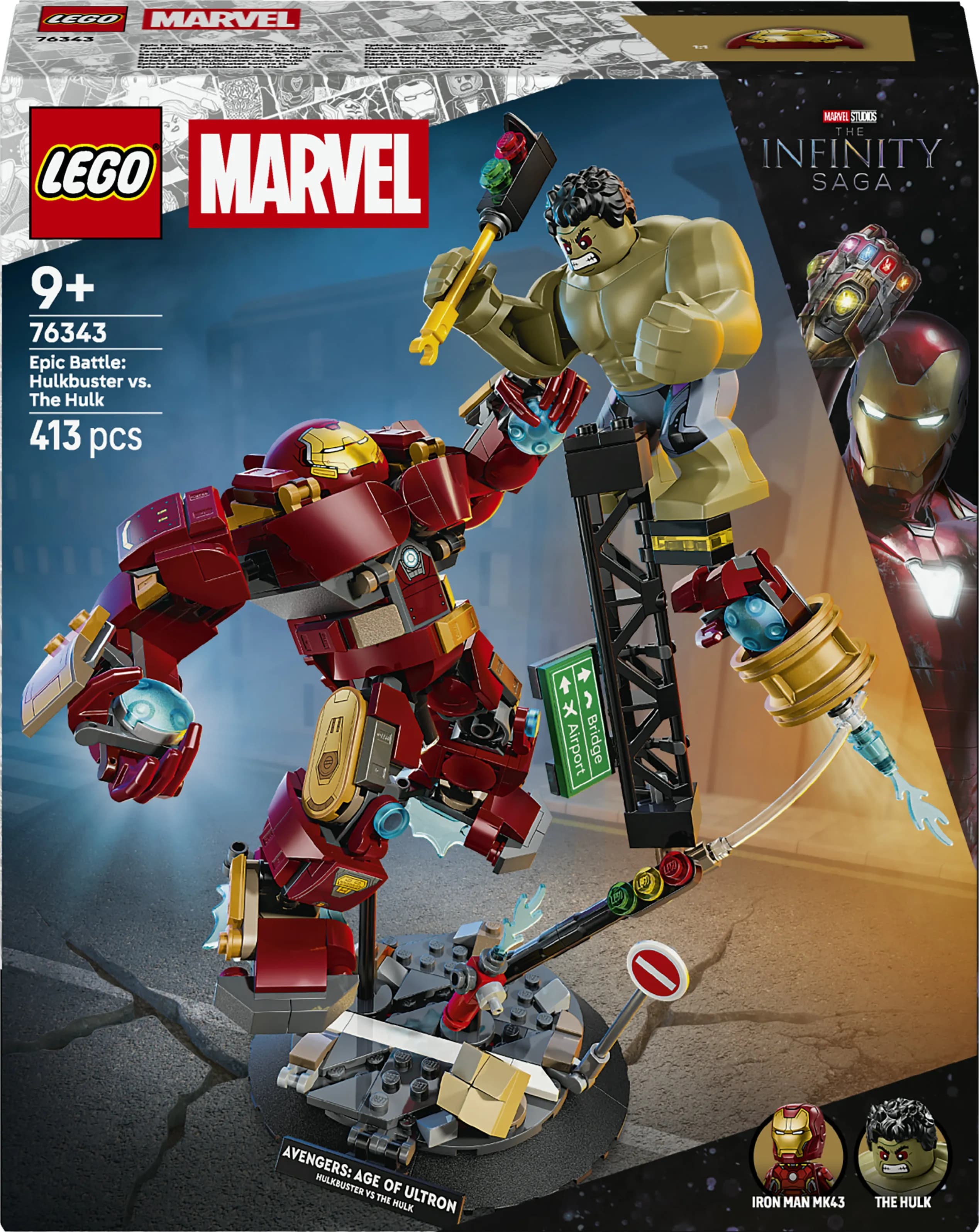 LEGO Marvel Hulkbuster vastaan Hulk 76343
