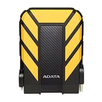 ADATA HD710 Pro 1 Tt 2.5" -kestävä ulkoinen HDD, keltainen