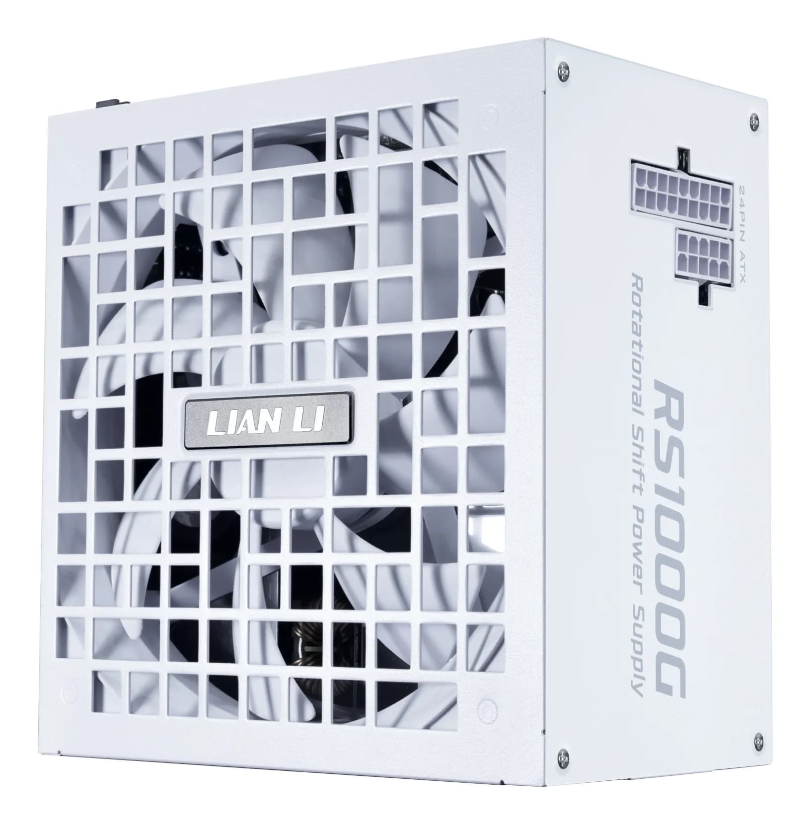 Lian Li RS1000G 1000W -virtalähde, 80 Plus Gold, valkoinen