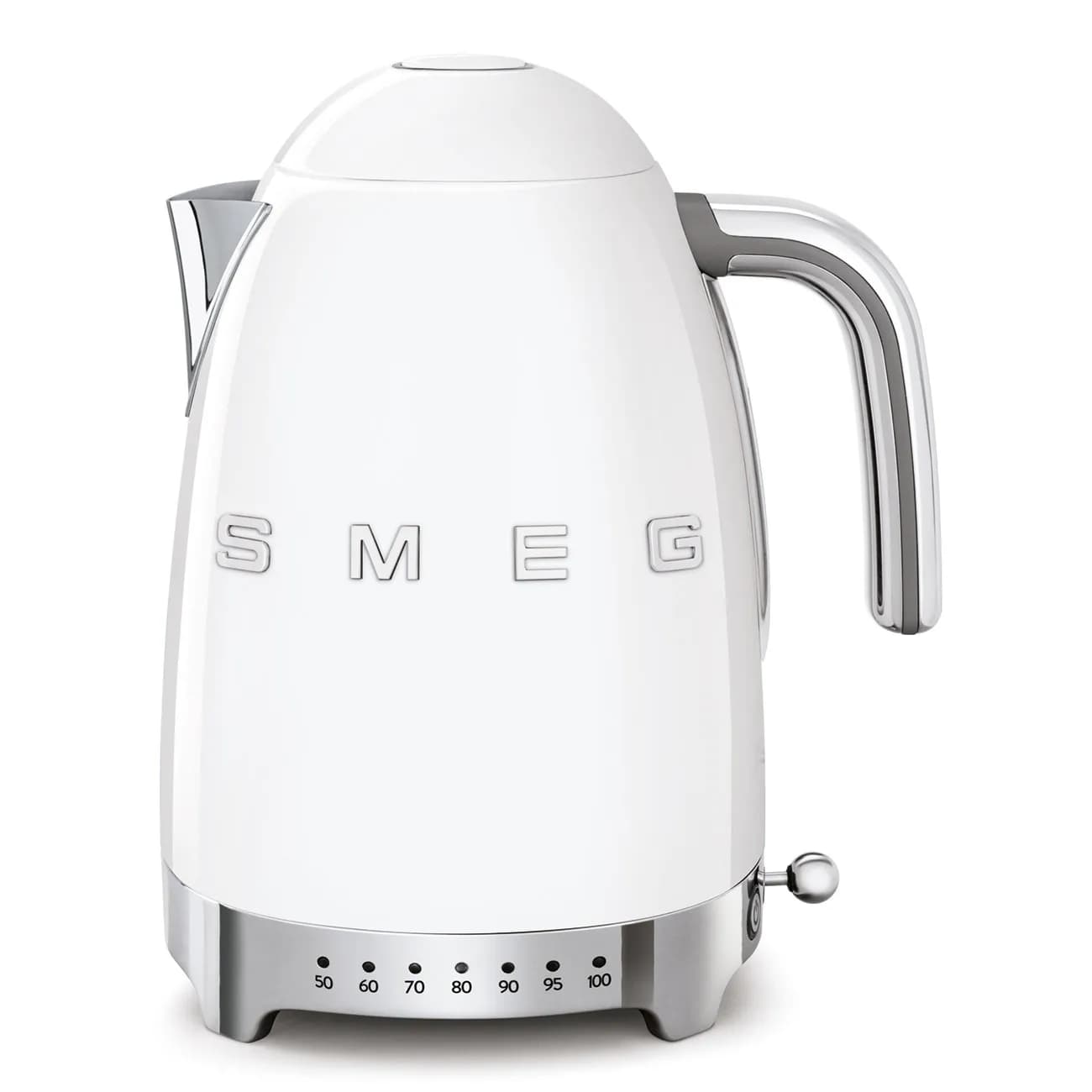 Smeg 50's Style -vedenkeitin, 1,7 l, 2400 W, valkoinen