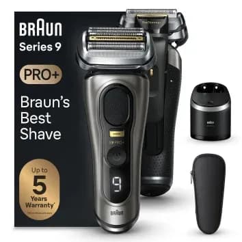 Braun Series 9 Pro+ 9565cc Wet & Dry -parranajokone, grafiitti