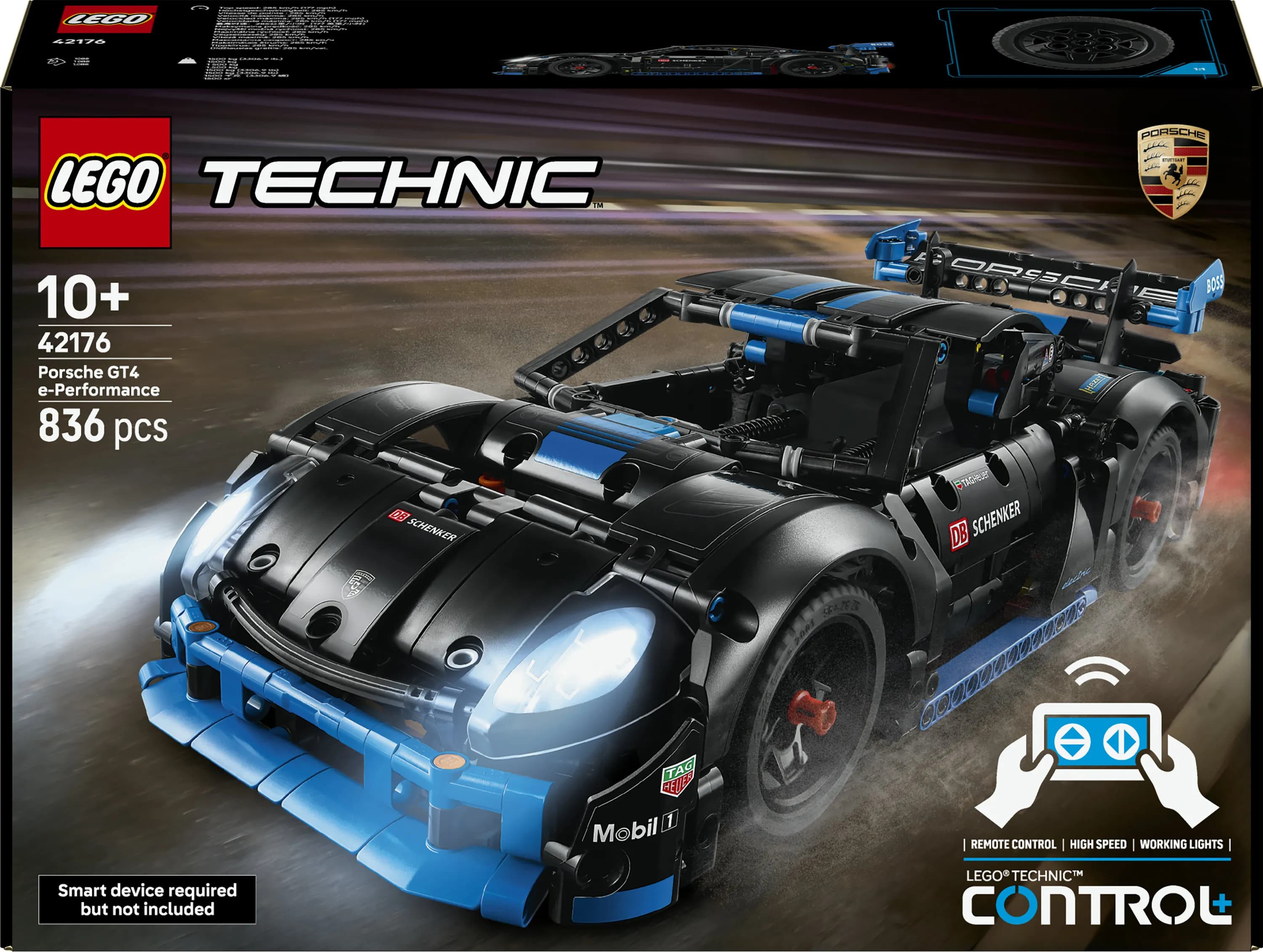 LEGO Technic Porsche GT4 e-Performance – kilpa-auto 42176
