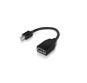 Lenovo  mini DisplayPort – DisplayPort -adapteri, Musta