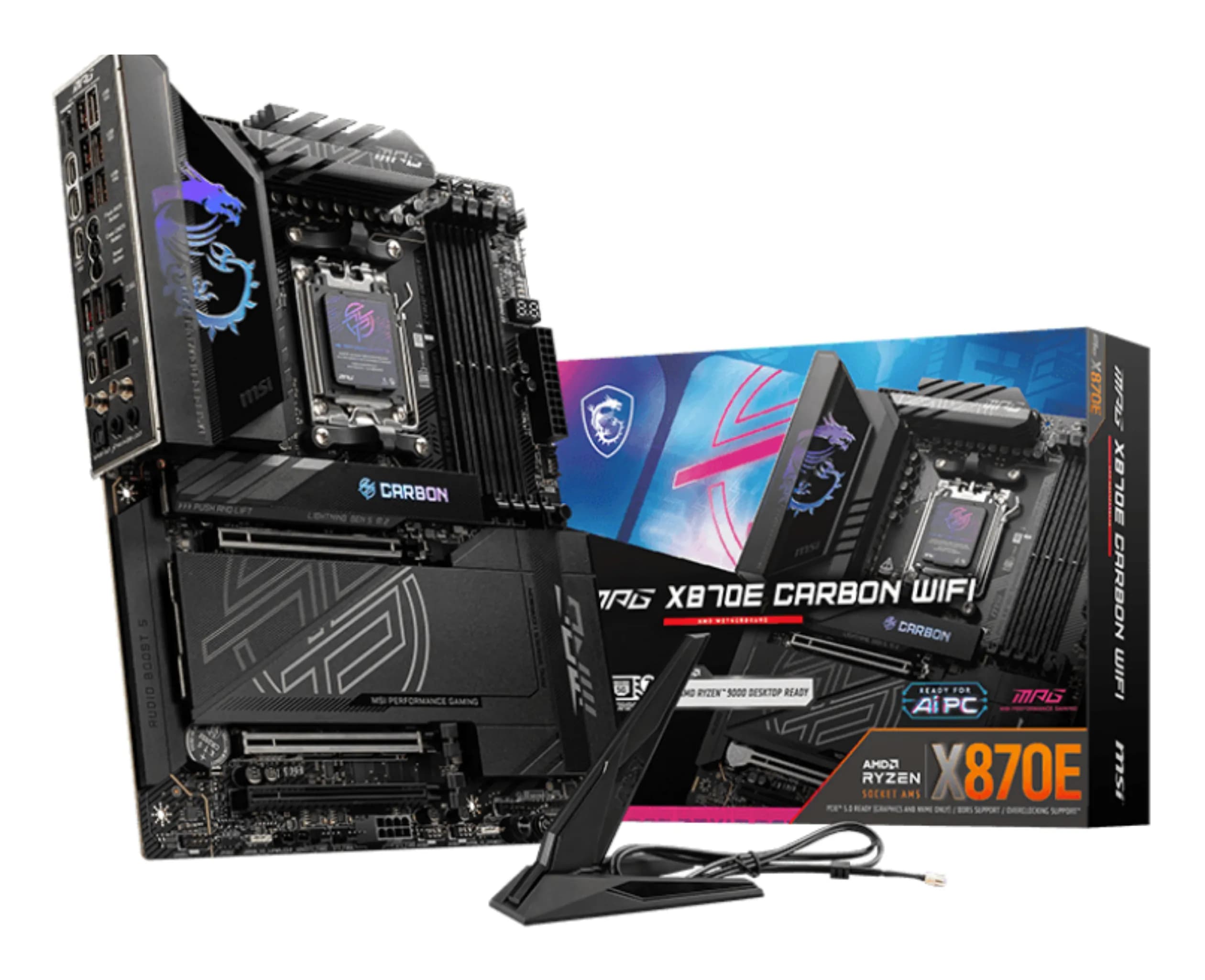 MSI MPG X870E CARBON WIFI AM5 ATX -emolevy