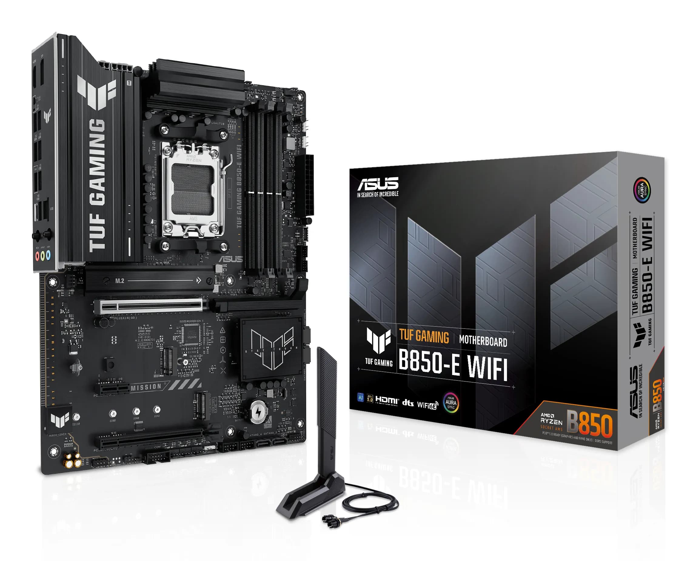 Asus TUF GAMING B850-E WIFI AM5 ATX -emolevy