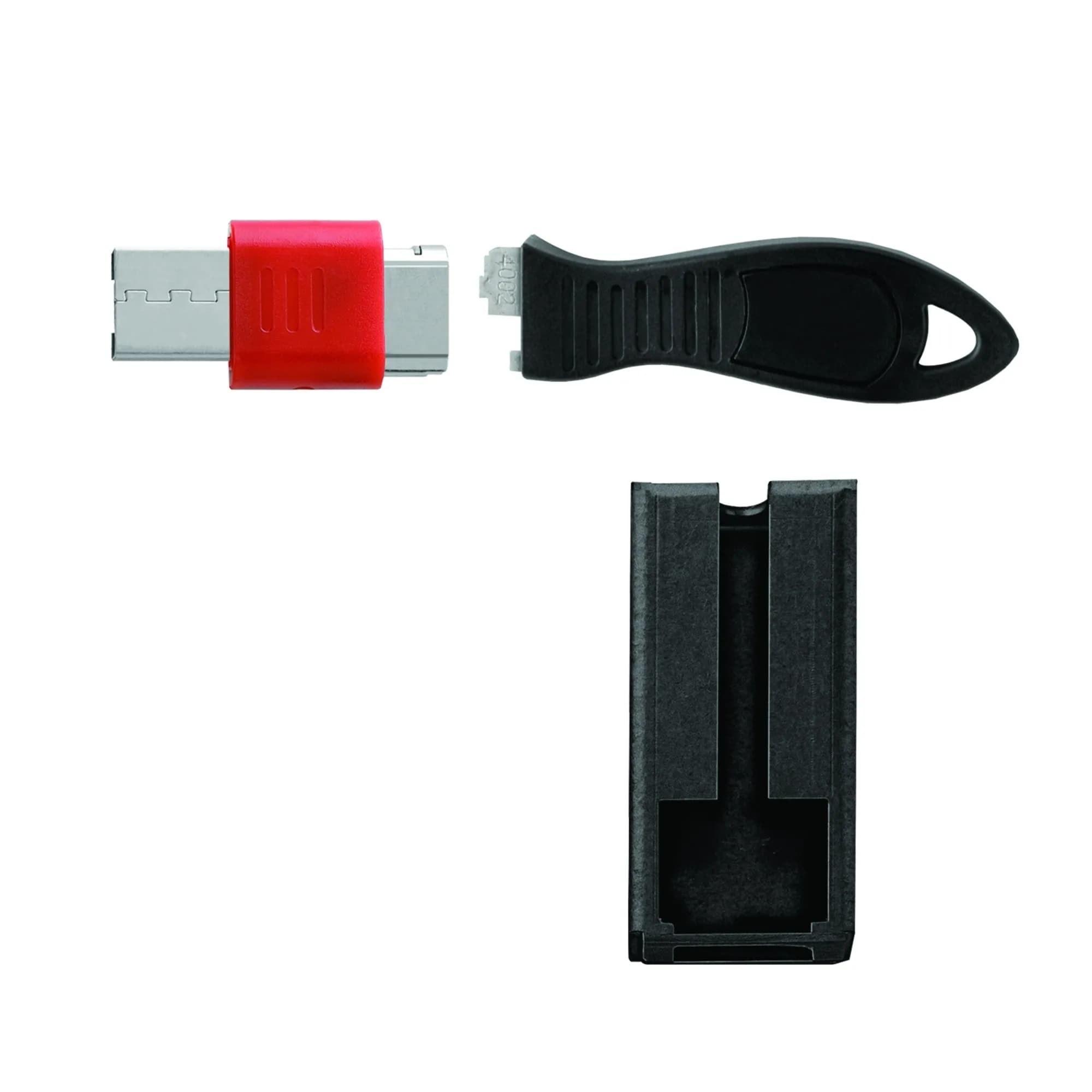 Kensington USB Port Lock with Cable Guard - Square - USB-portin lukitsin - hopea