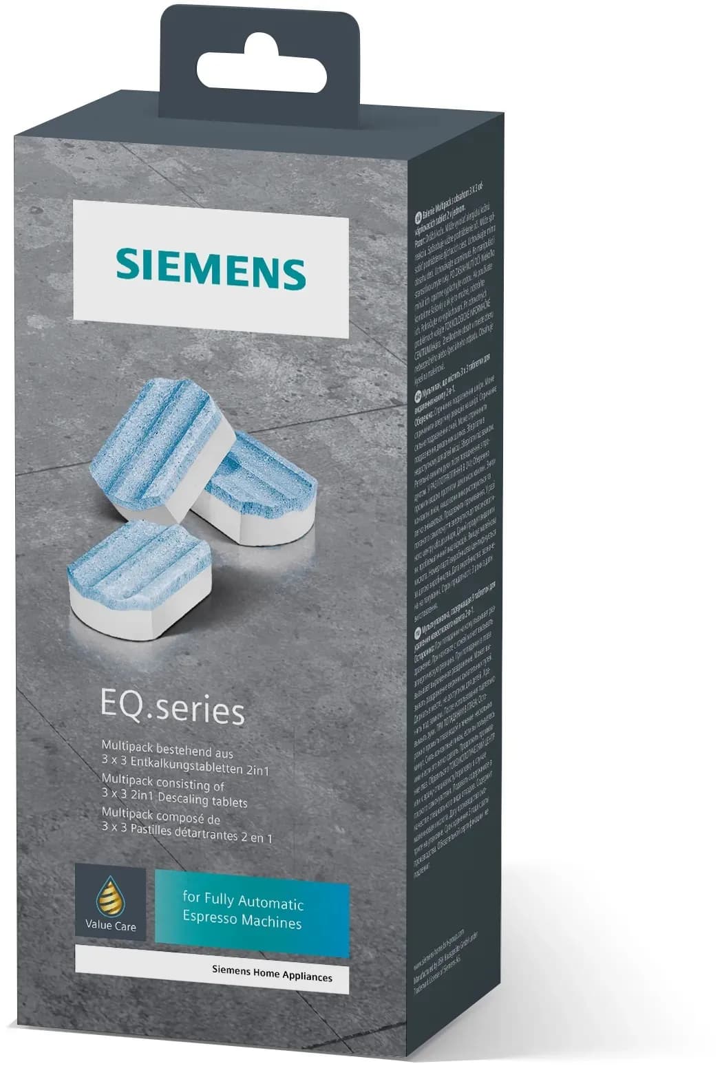 Siemens EQ -kalkinpoistotablettien monipakkaus TZ80032A