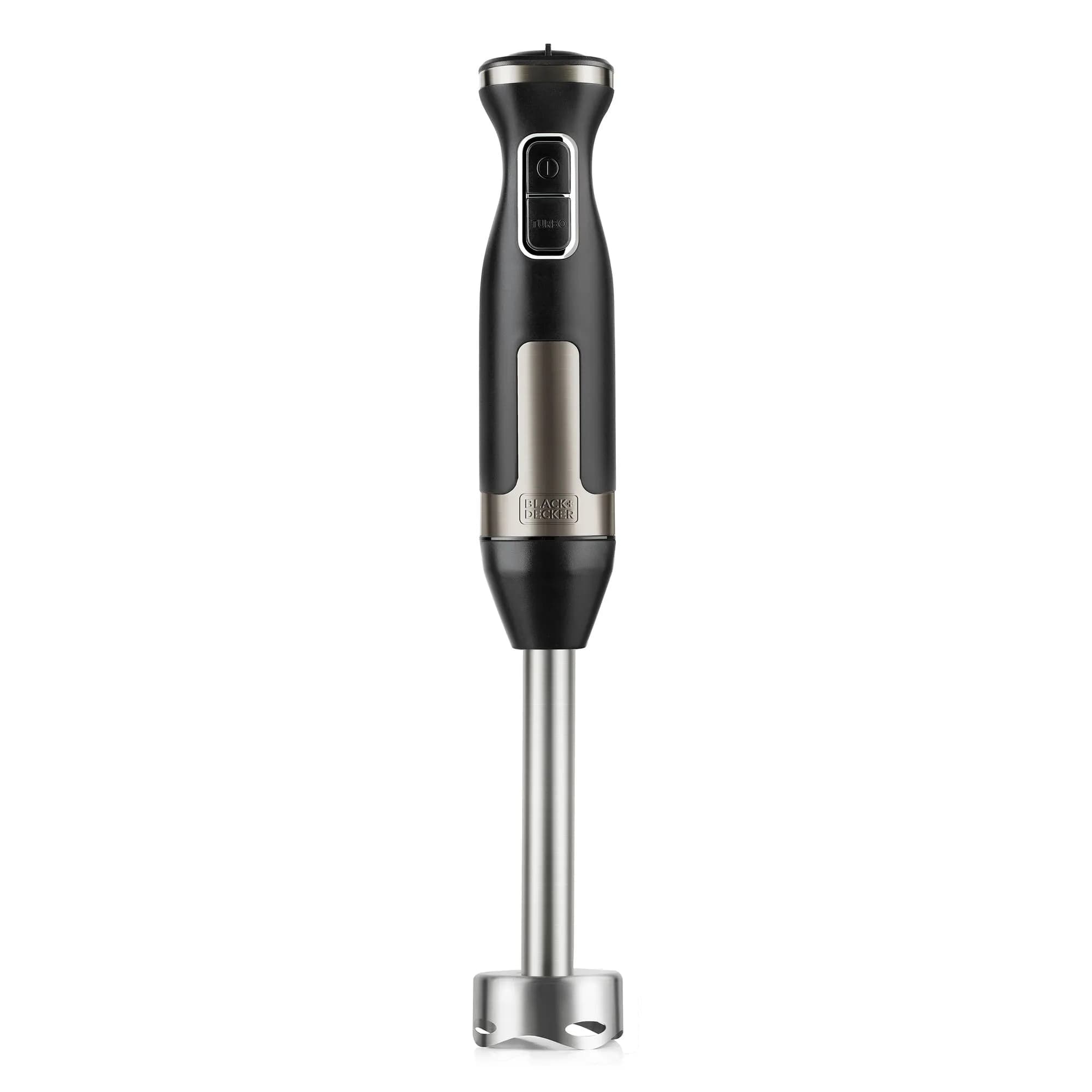 Blck+Decker 1500W -sauvasekoitin setti, musta/ruostumaton teräs