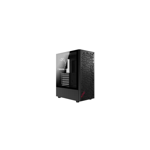 ADATA XPG Valor Air Pro -miditornikotelo ikkunalla, musta