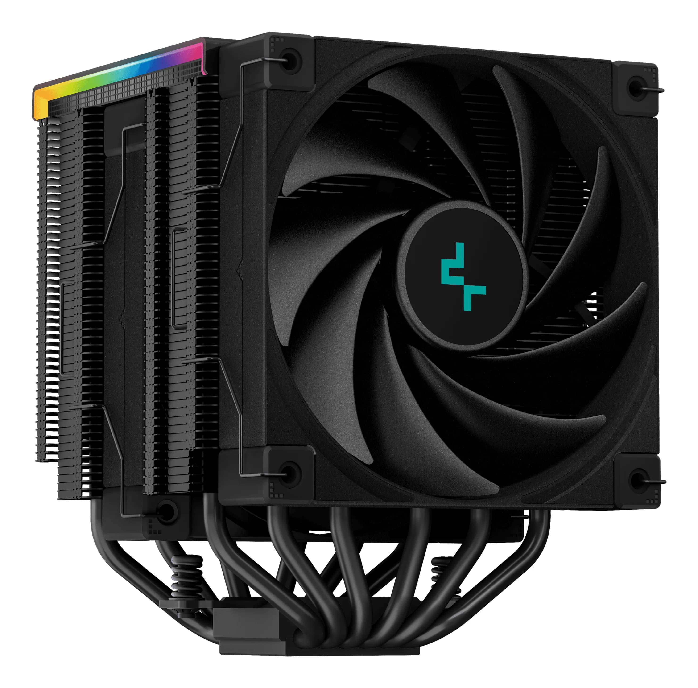 DeepCool AK620 Digital, 2x120 mm ARGB -prosessorijäähdytin, musta