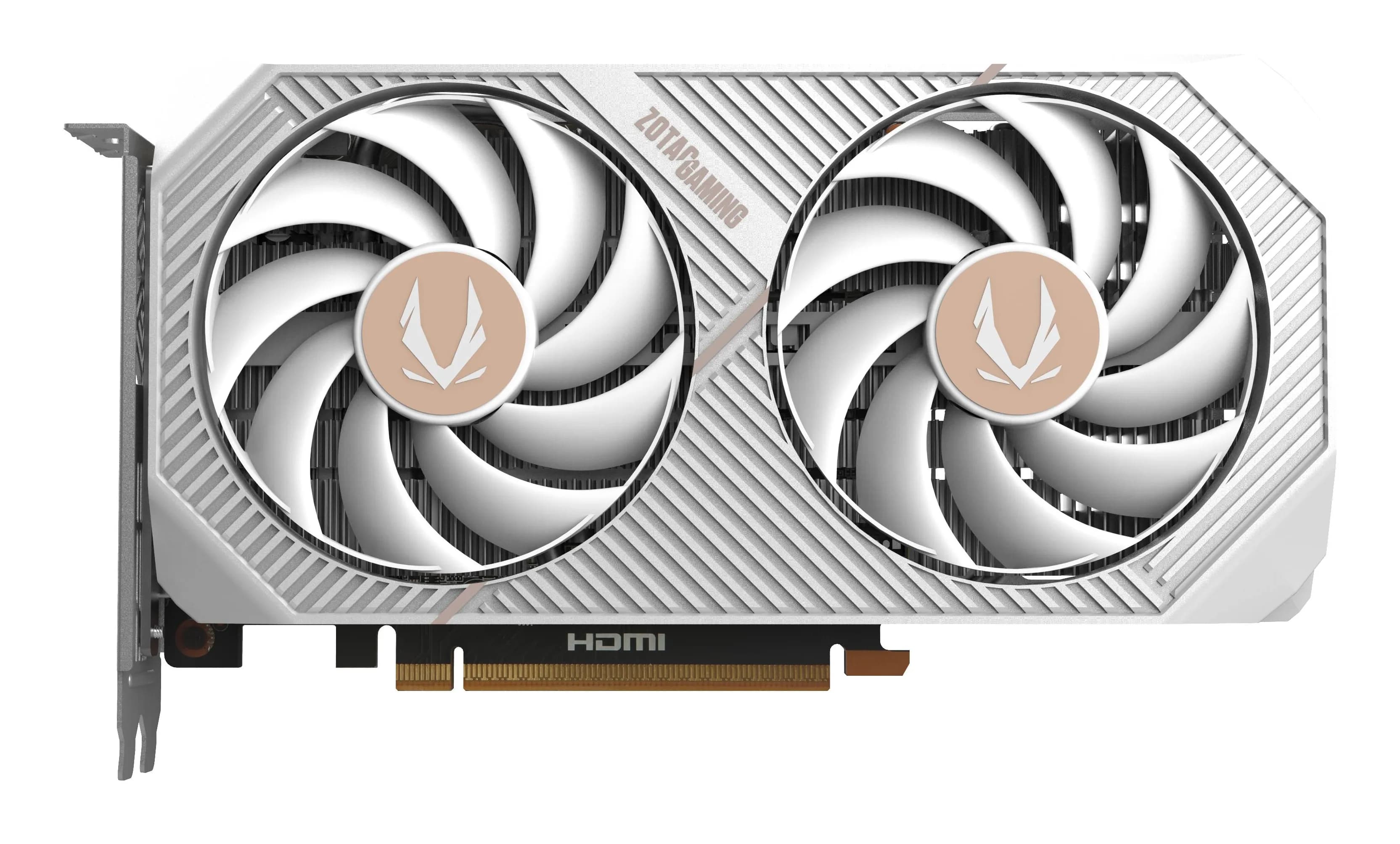 ZOTAC GeForce RTX 5050 Twin Edge White Edition 8 Gt OC -näytönohjain
