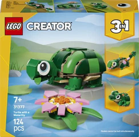 LEGO Creator Kilpikonna ja lumpeenkukka 31377
