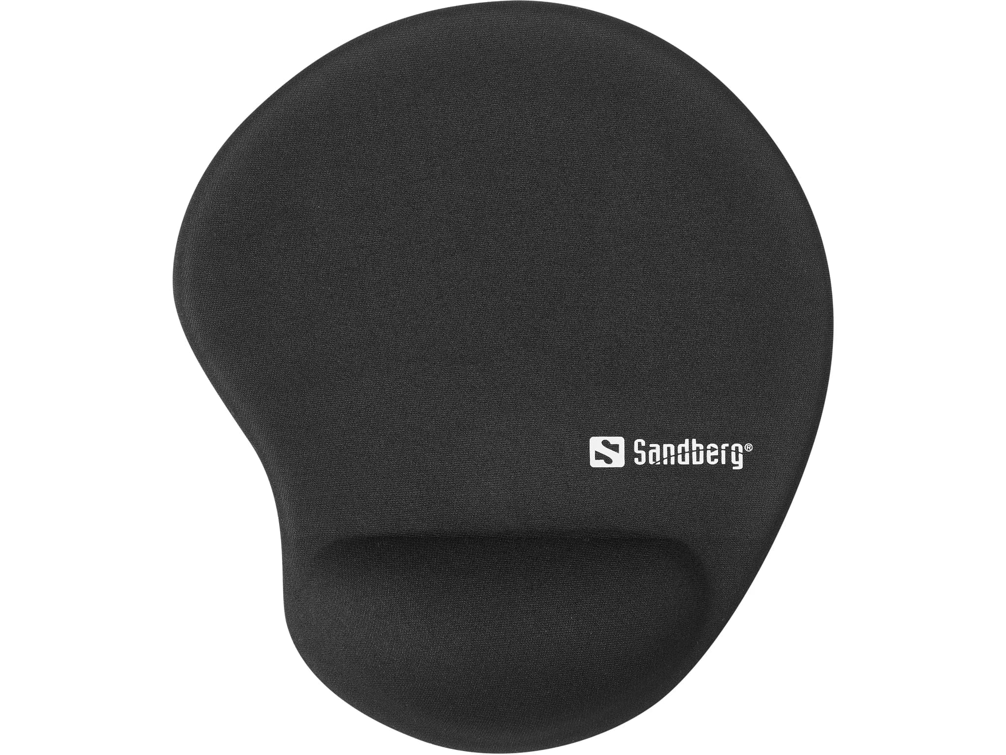 Sandberg Gel -hiirimatto rannetuella, 200x230 mm, musta
