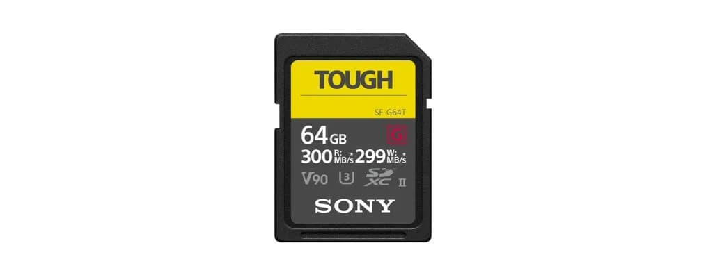 Sony TOUGH 64 Gt SDXC UHS-II U3 V90 -muistikortti