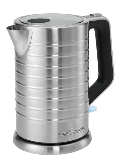 PROFICOOK PC-WKS 1119 -vedenkeitin, 1,7 l, 2200 W, ruostumaton teräs