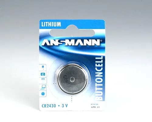 Lithium CR 2430, 3 V Battery