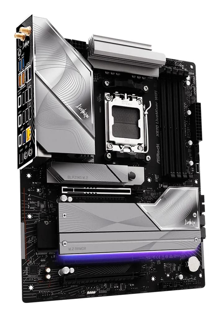ASRock X870 LIVEMIXER WiFi 7 AM5 ATX -emolevy