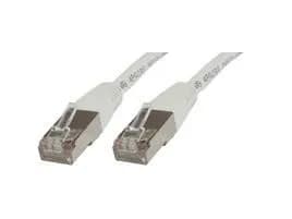 MicroConnect Cat5e F/UTP RJ45 10m -verkkokaapeli, valkoinen