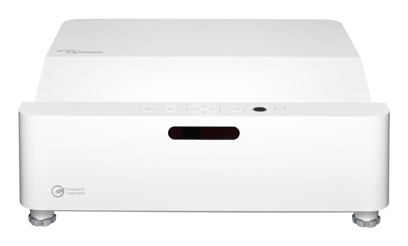 Optoma ZW410UST Ultra Short Throw DLP WXGA 4000 ANSI lm -laserprojektori, valkoinen