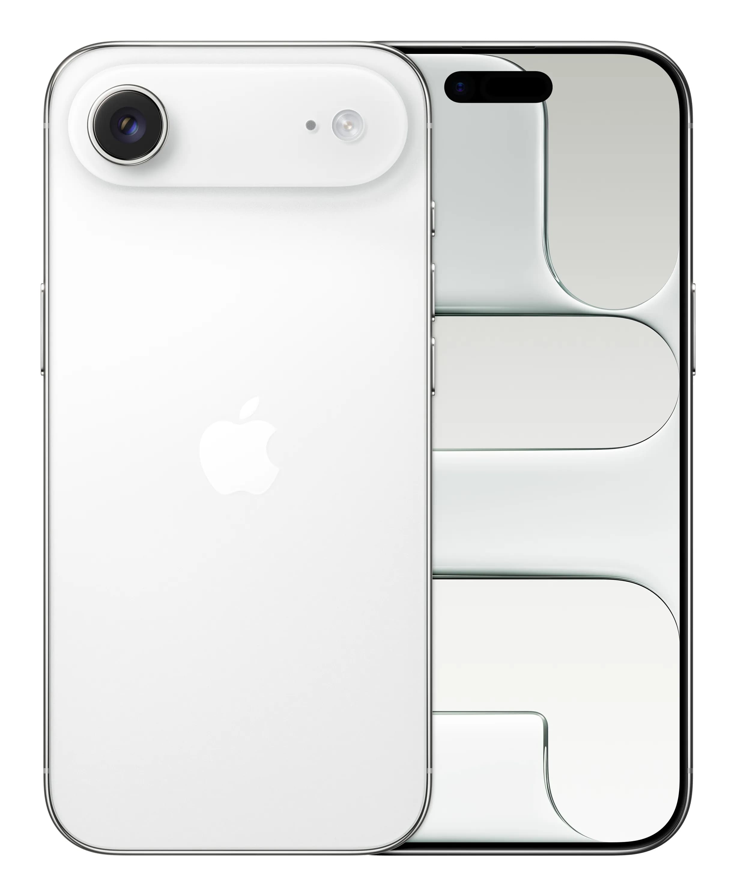 Apple iPhone Air 1 Tt -puhelin, Poudan­valkea