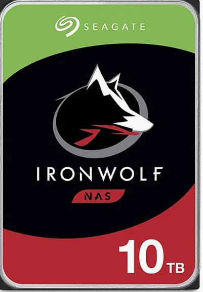 Seagate IronWolf 3.5" 10 Tt, 7200 RPM, 256 MB, SATA III -kovalevy (NAS)
