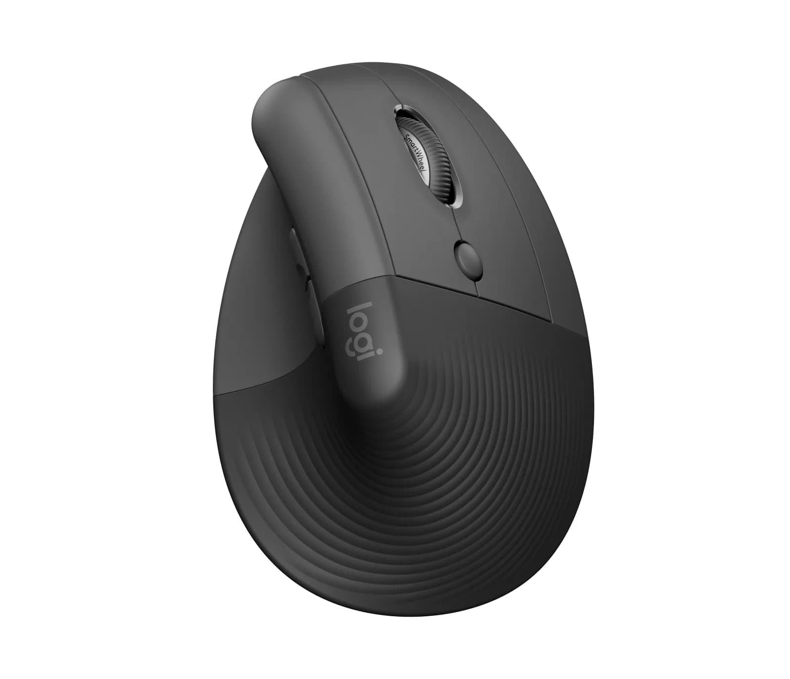 Logitech Lift -langaton ergonominen hiiri, graphite