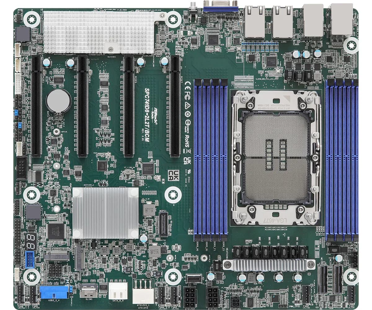 ASRock SPC741D8-2L2T/BCM LGA4677 E-ATX -emolevy