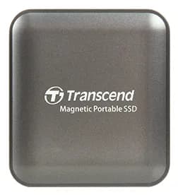 Transcend ESD420C 1 Tt USB 3.2 Gen 2x2 (USB-C) -ulkoinen SSD, iskunkestävä, laitteistosalaus, salasanasuojaus, harmaa