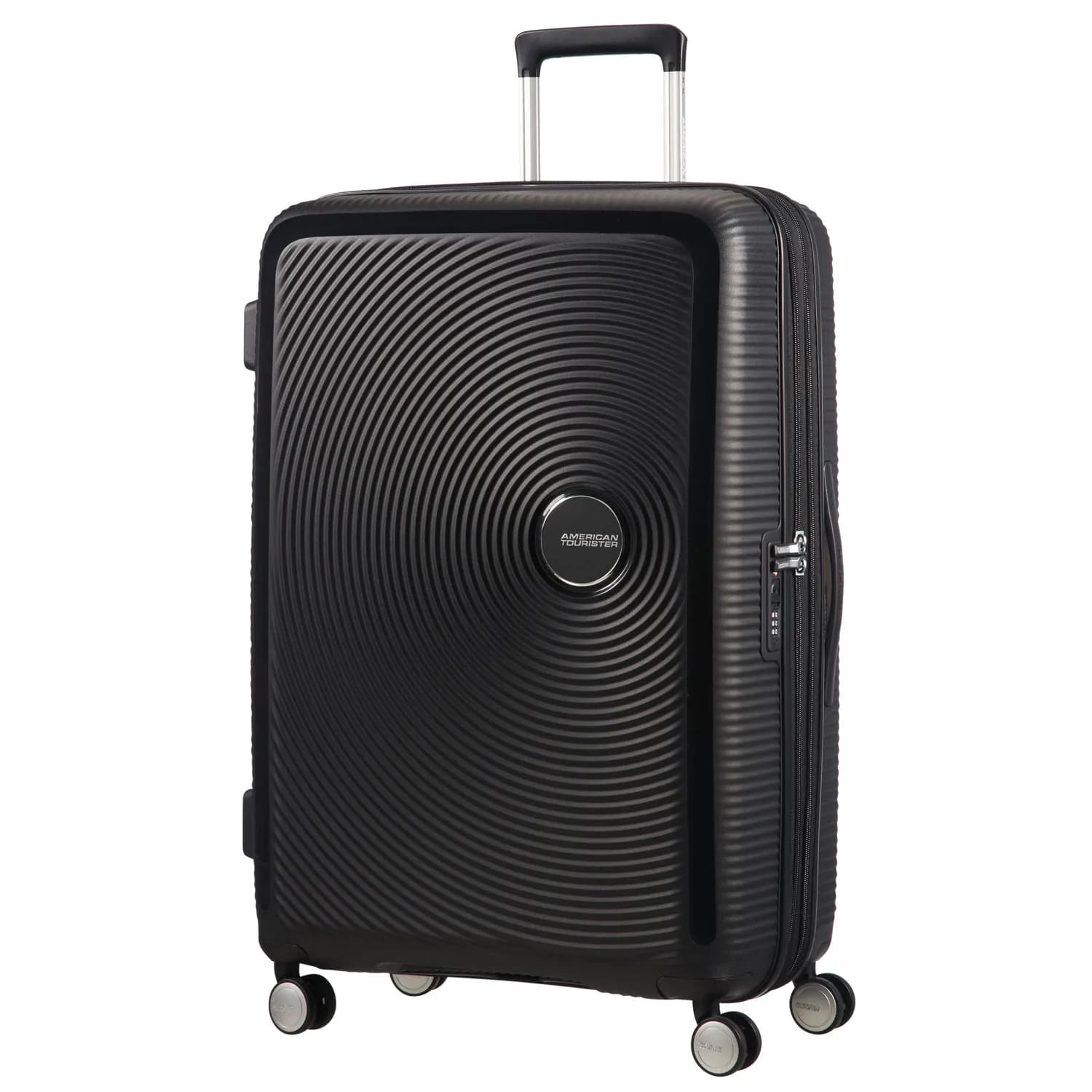 American Tourister Soundbox 77cm -maatkalaukku, musta