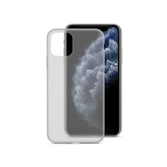 Epico iPhone 11 Pro Max -silikonikuori, Läpinäkyvä/Musta